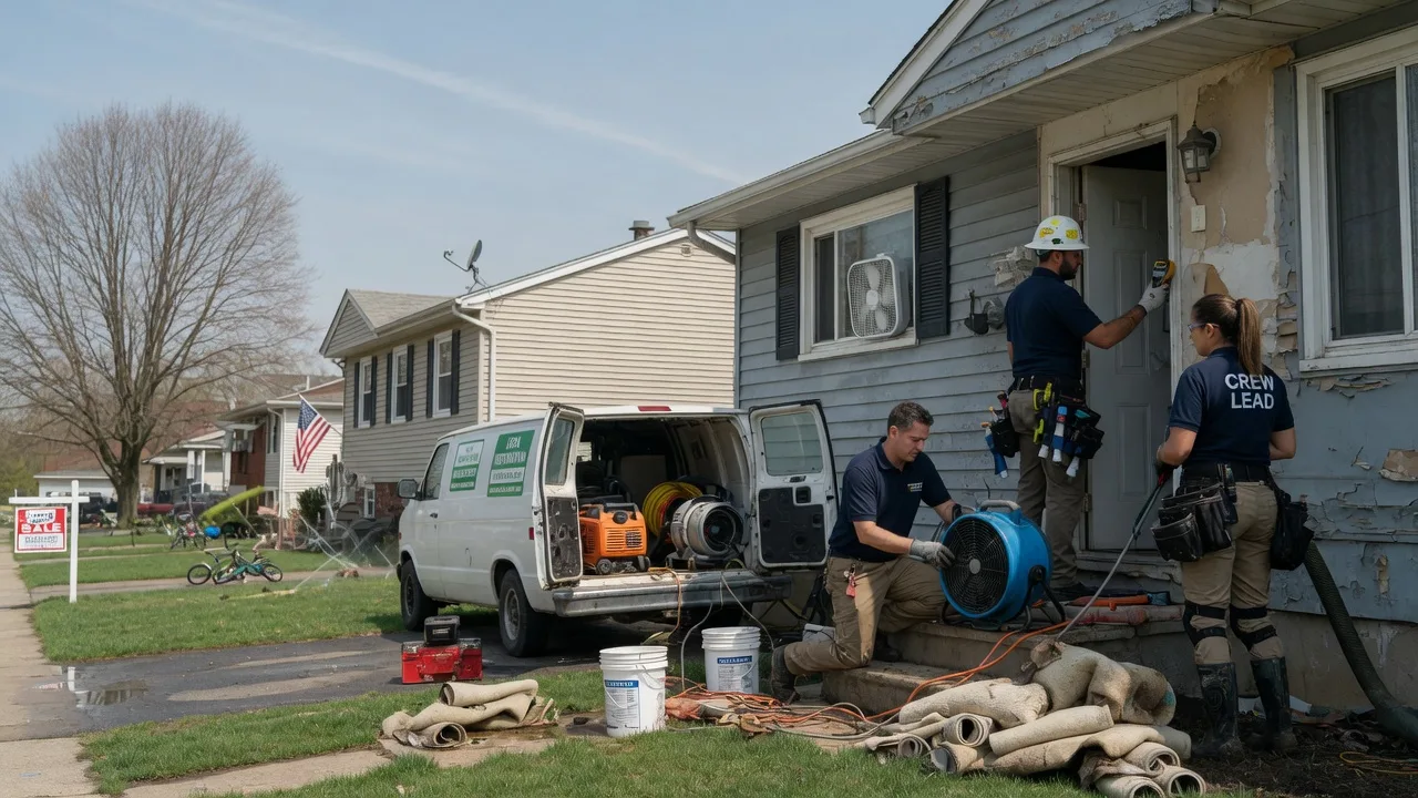 Flood Cleanup in Black Creek, WI near me