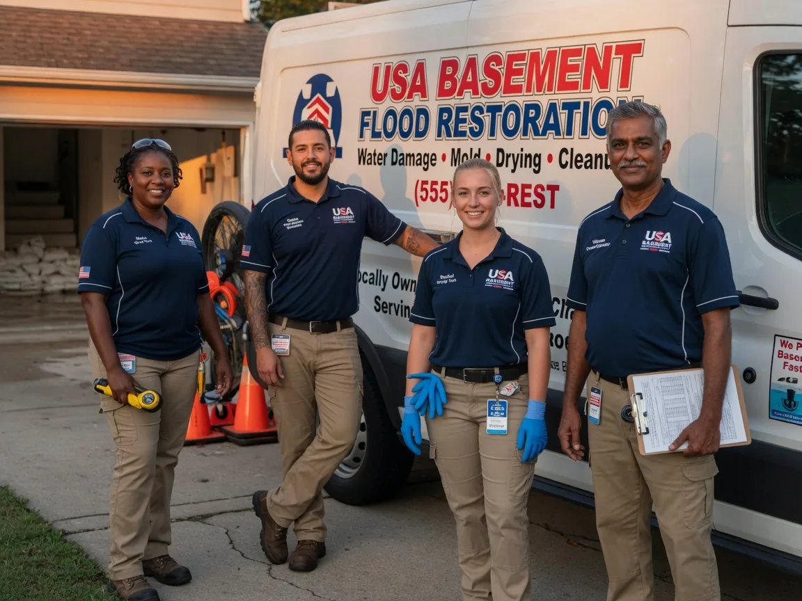 Basement Flood Cleanup company in Black Creek, WI